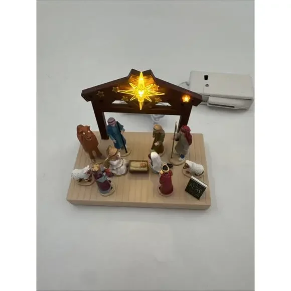 2025 LEMAX Nativity Play Lighted Table Accent Christmas Village Decor - Picture 11 of 14
